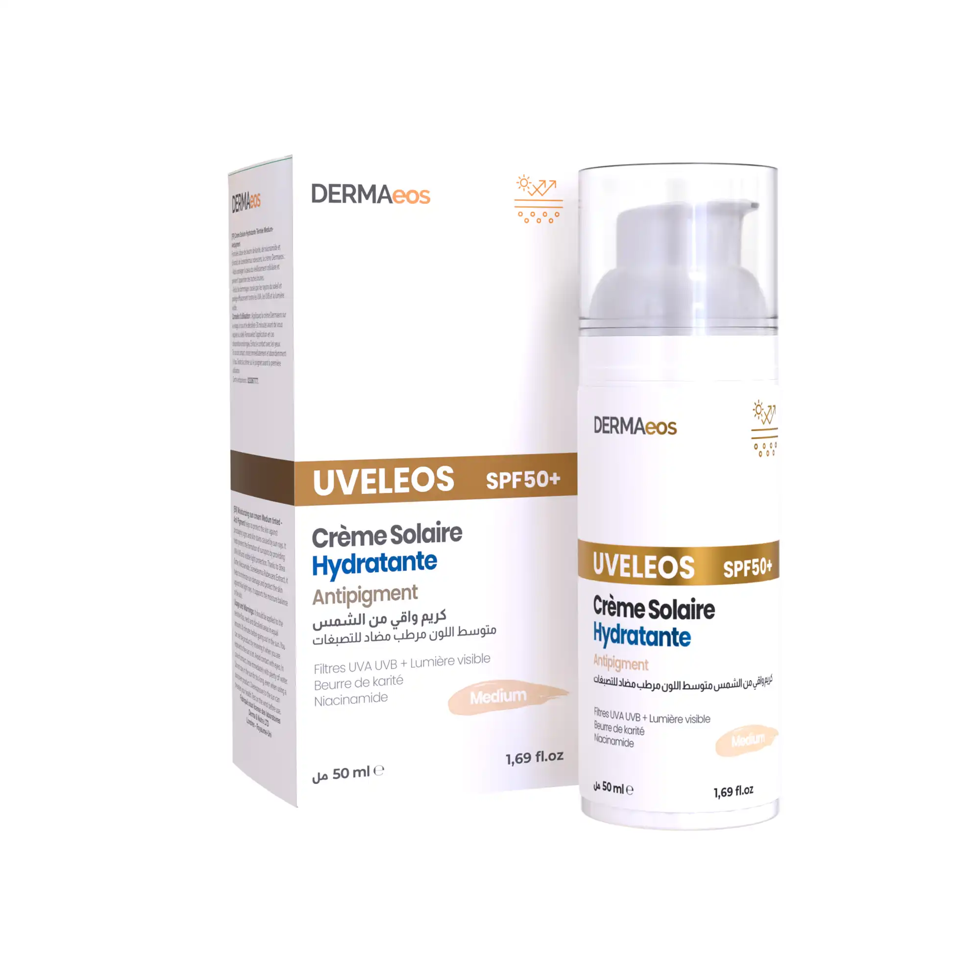 400025_A Crème Solaire Teintée Medium - Antipigment – Image 1